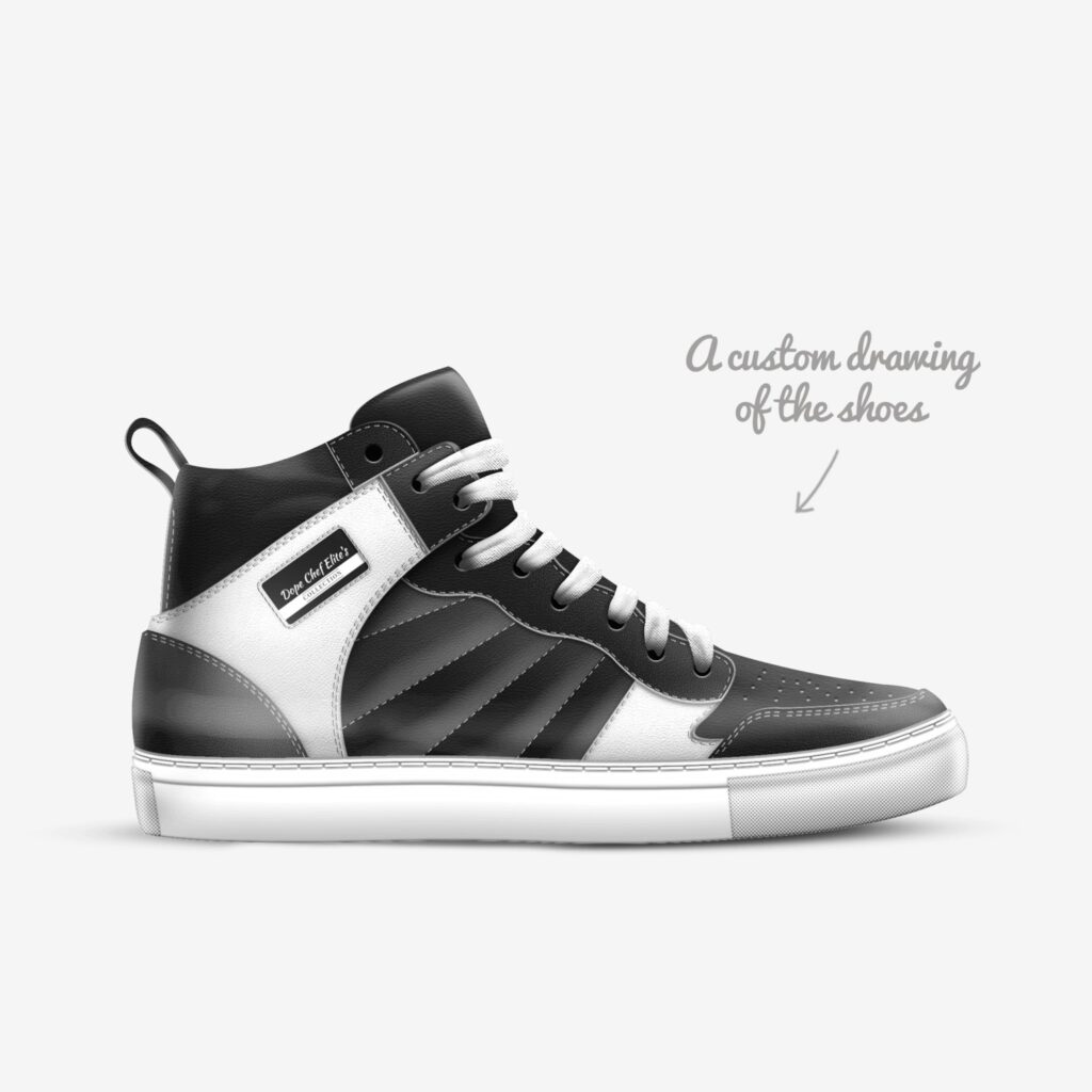 Dope Chef Elite's-shoes-drawing
